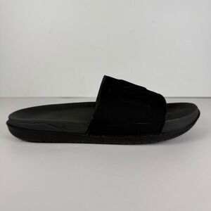 Nike Revive Foam Slides Sandals Comfort Black Mens Slides Size 9